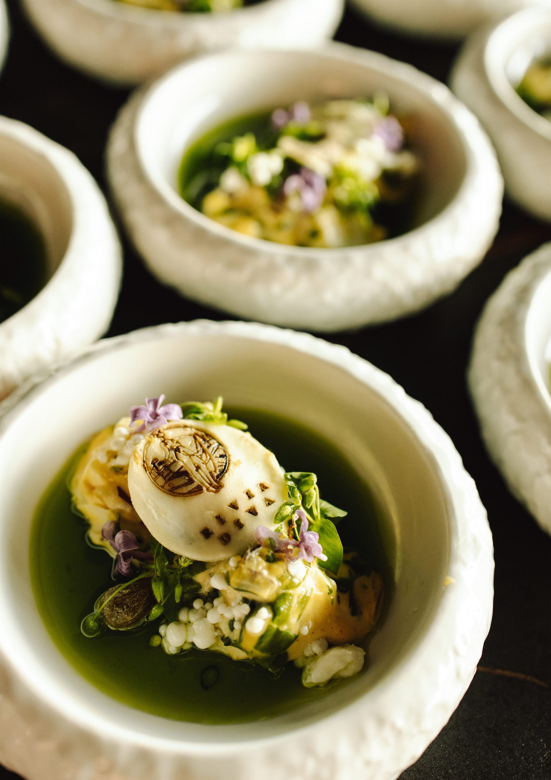 Chef-prepared plated dish served on the River Diva dinner cruise